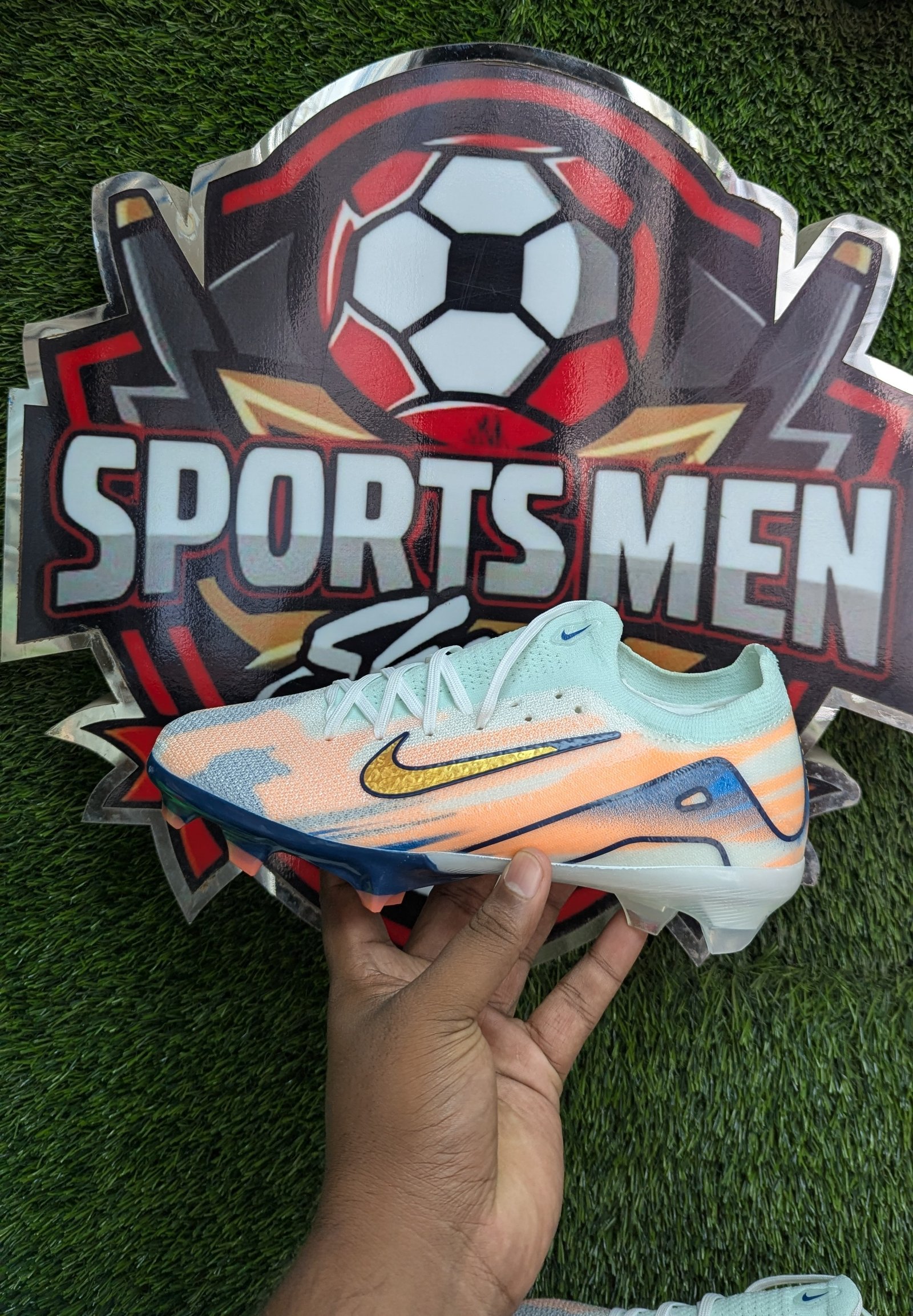 Nike Air zoom Superply vapor 15  A grade replica Boot White Orange