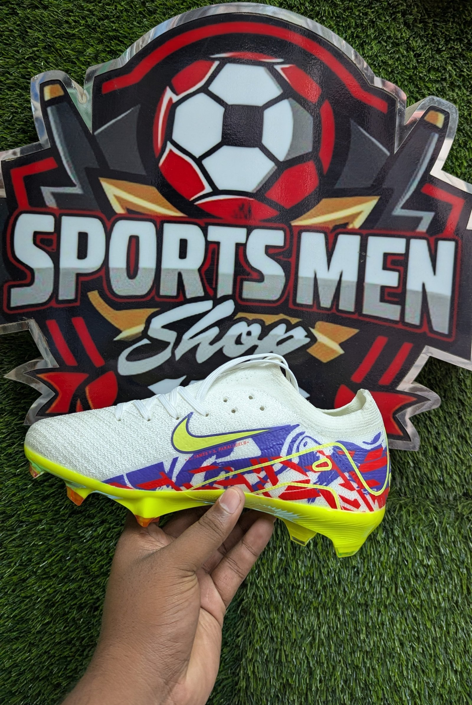 Nike Air zoom Superply vapor 15  A grade replica Boot White purple